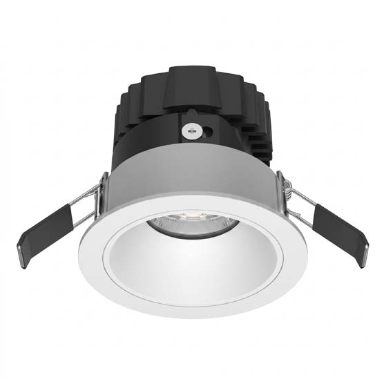 [2212C0014] RONDO - Club M3+TRF1 - 3000K - 13W - 850lm - 35° - UGR19 - ON/OFF - Noir / Blanc