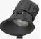 [2212C0019] RONDO TAB - Club M4 + TW1 - 3000K -15W - 900lm - 20° - DIMMABLE - Noir