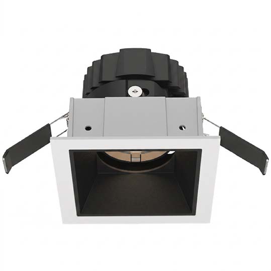 [2212C0022] CAR SINGLE - Club M3+TSA1 - 3000K - 13W - 900lm - 35° - UGR19 - DIMMABLE - Blanc / Noir