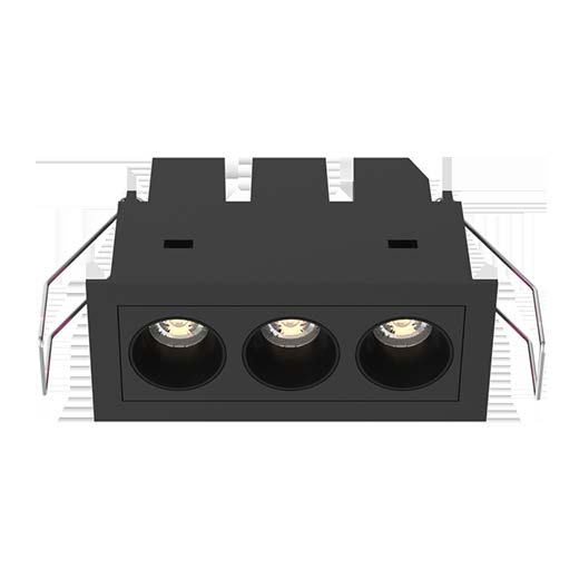 [2212C0037] REC - FUSION G2 FF3 - 3000K - 9W - 520lm - 24° - UGR19 - ON/OFF - Noir
