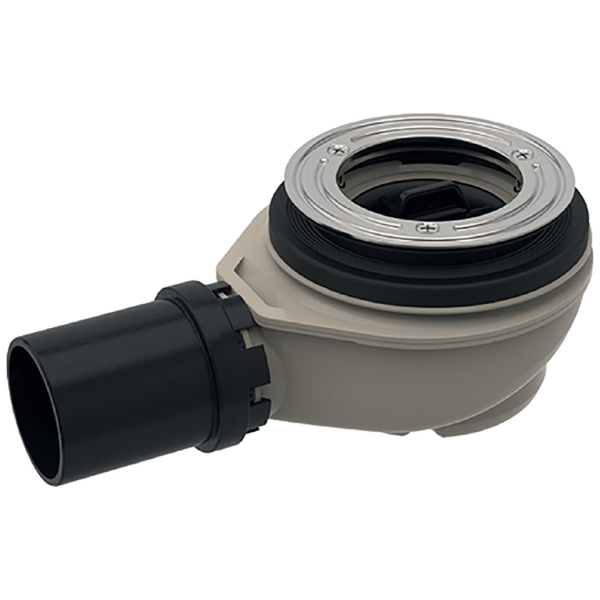 Garniture de douche GEBERIT 90 D 56 mm, garde d'eau 50 mm capacité d'écoulement 39 l/min 150.556.00.1, sans rosace 851 506