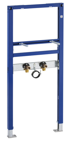 Elément pour lavabo DUOFIX type 112, hauteur 112 cm cadre de montage, pieds 2 équerres de raccordement et adaptateur MeplaFix