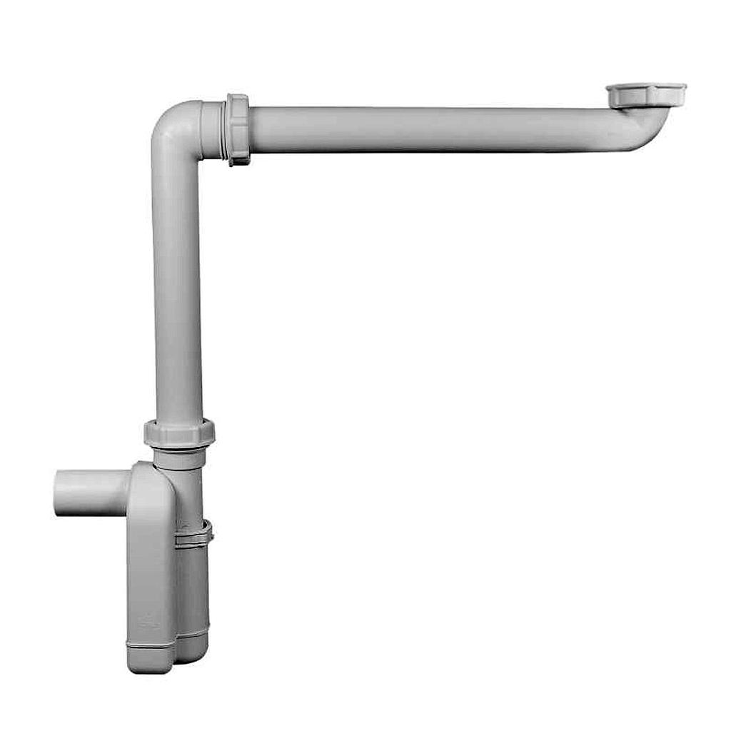 Siphon gain de place KERAMIK LAUFEN D 40 mm, pour élément inférieur Caseplus, Laufen Pro, New Case