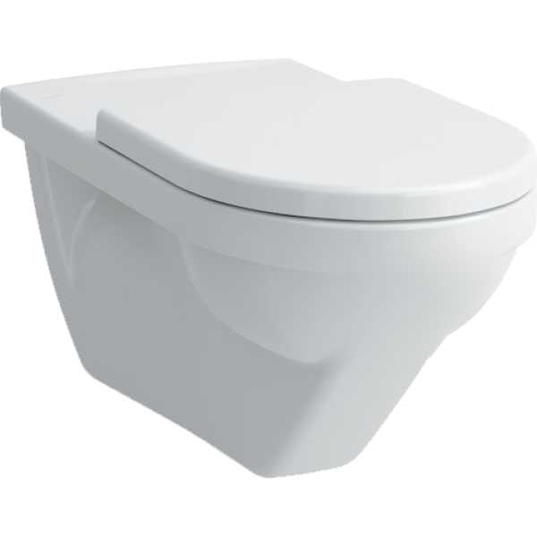 Cuvette murale MODERO LIBERTY UP rimless, céramique sans barrière, pour chasse d'eau à encastrer, standard, blanc