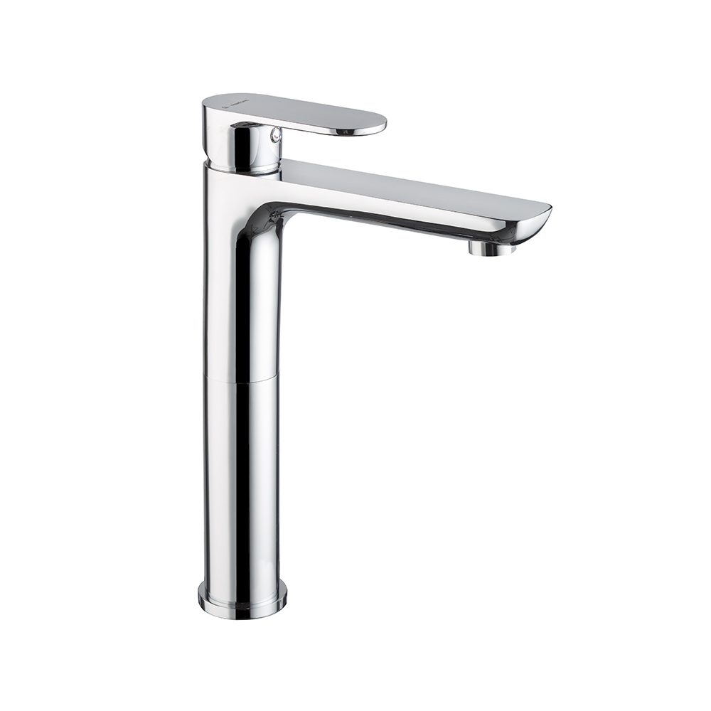 Mélangeur de lavabo haut 282 mm EXTRO, S 149 mm, sans vidage, chromé