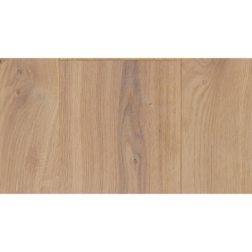 Parquet 3plis Rustique - chêne brossé huilénat.blc pl 1 frise monol.mini-chf- 2200x185x13 - 3.663m2/cart. - 117.216m2/pal. - 8kg/m2