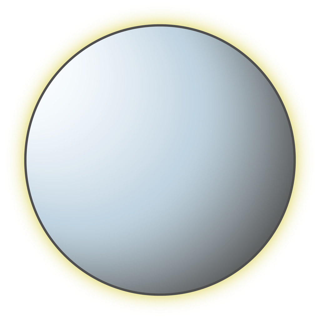 Miroir rond LOOP "LED", Diamètre 40 cm - lumière naturelle 4000°K
