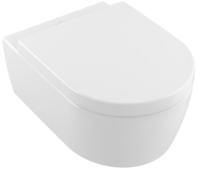Cuvette murale AGORA UP Rimless 370x530 mm Combi-Pack, se compose de: cuvette murale AGORA et siège de WC abaiss. automatique AGORA, y compris fixation, standard, blanc