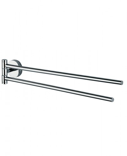  Porte-serviette à 2 bras articulés FORIS P 47 cm, chromé