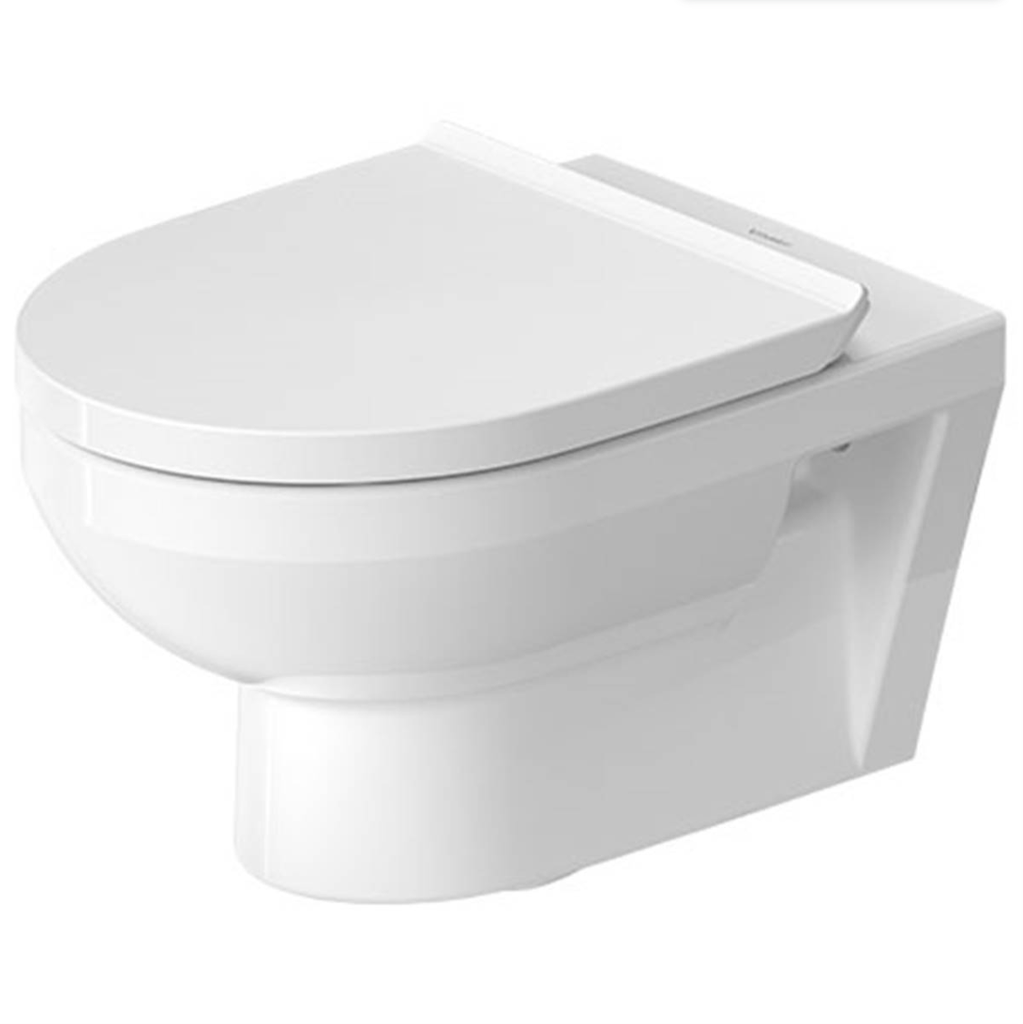 SET Cuvette murale CONTRACT UP Rimless, se compose de cuvette murale, quantité d'eau de rinçage 4.5 L et siège de WC amovible, abaissement automatique, standard, blanc