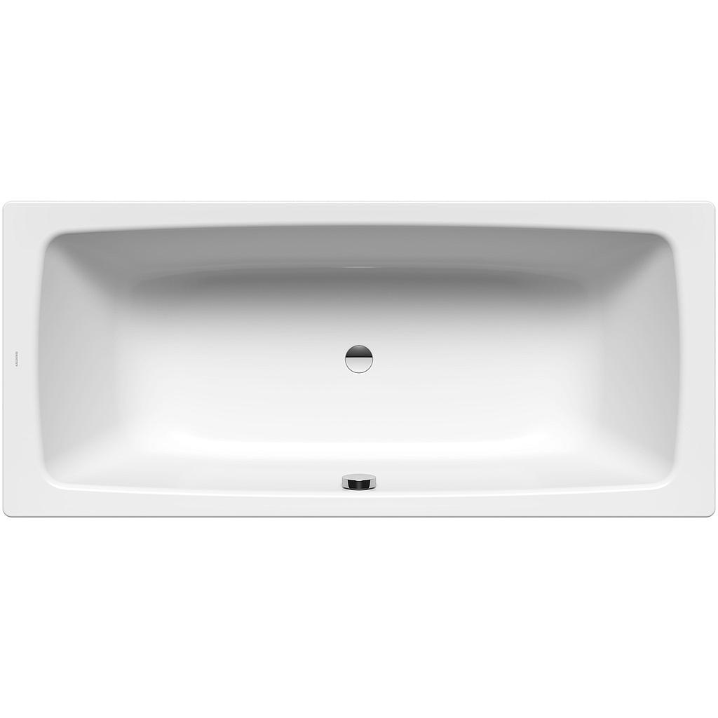 Baignoire 170 x 75 x 41 cm CAMERA DUO, acier isolation phonique, standard, blanc