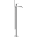 Mélangeur de bain BELLA S 215 mm, goulot fixe H jusqu'à aérateur 790-886 mm avec colonne pour montage à pose libre, douche, tuyau de douche 150 cm, sans corps à encastrer Nr. 39.000.602.931, chromeline