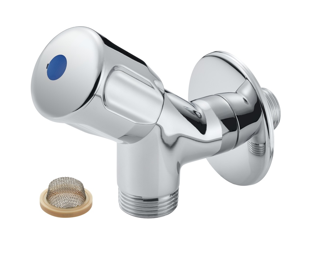Robinet pour machine à laver, 1/2" longueur de filet 28 mm, chromeline