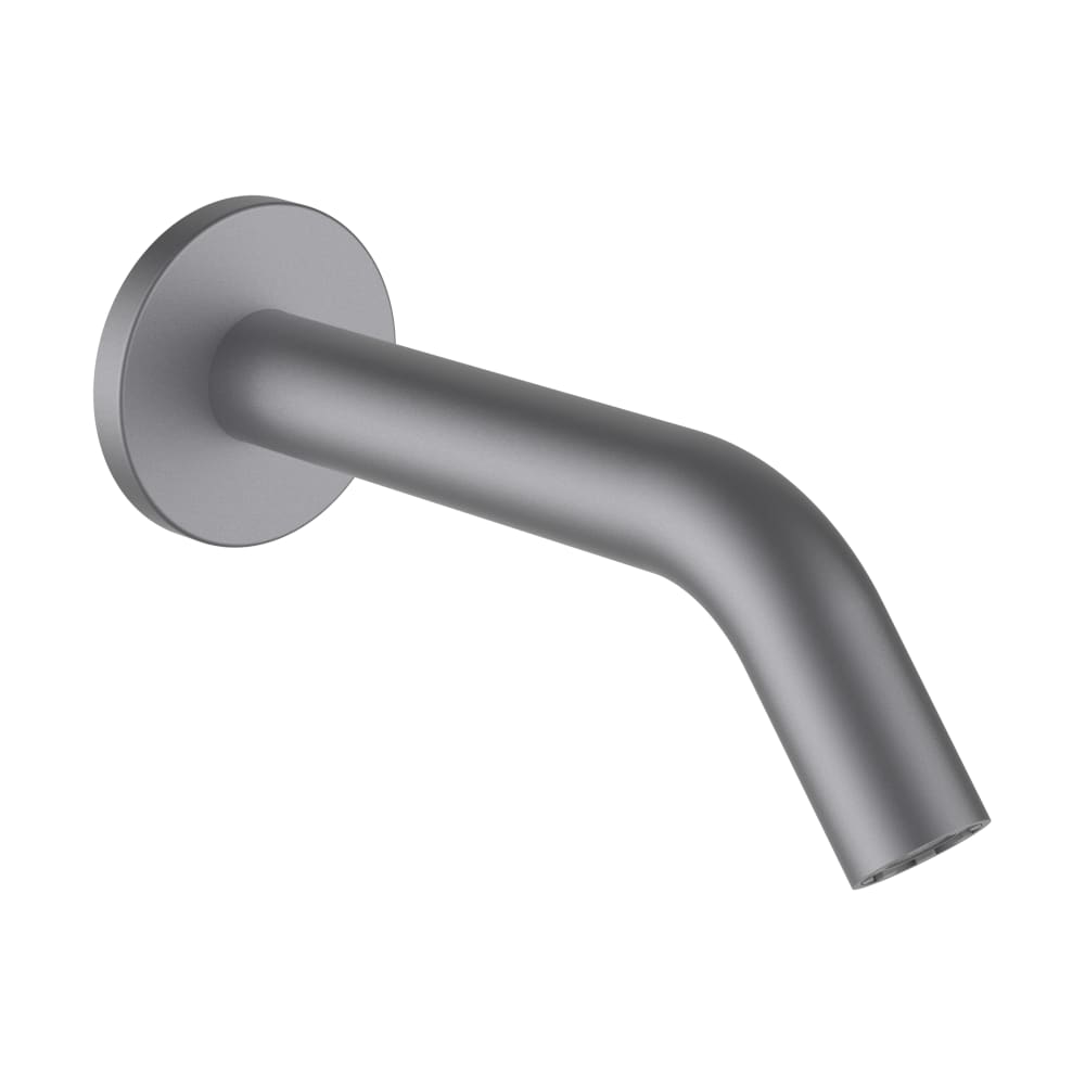 Goulot mural baignoire KARTELL S 175 mm, 1/2", groupe acoustique NT, acier inox