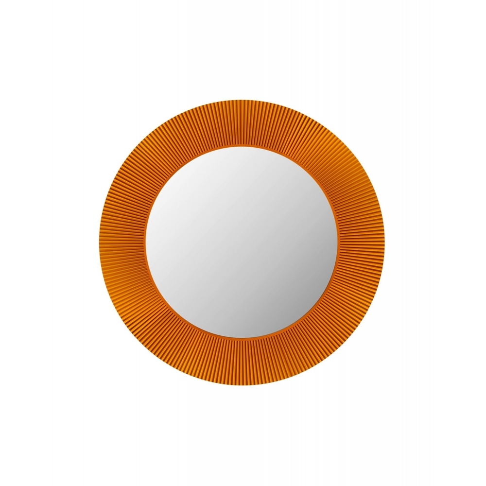 Miroir KARTELL D 78 cm, avec cadre, sans éclairage, couleur ambre