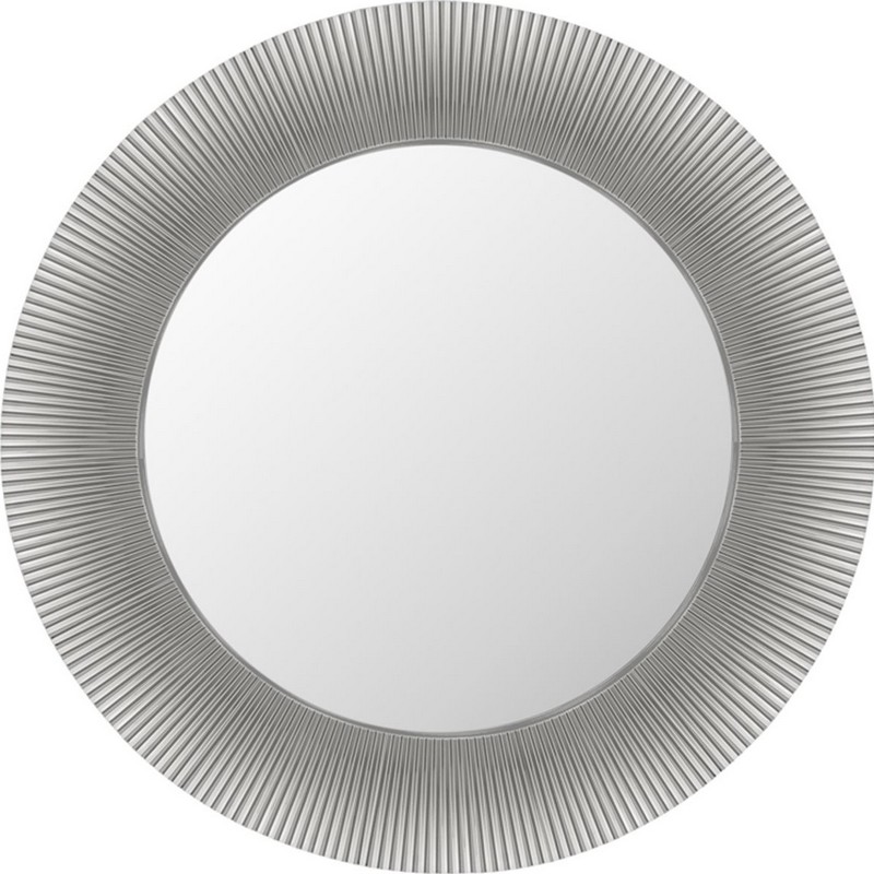 Miroir KARTELL D 78 cm, avec cadre, sans éclairage, couleur chromé