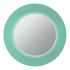 Miroir KARTELL D 78 cm, sans éclairage, avec cadre couleur vert émeraude