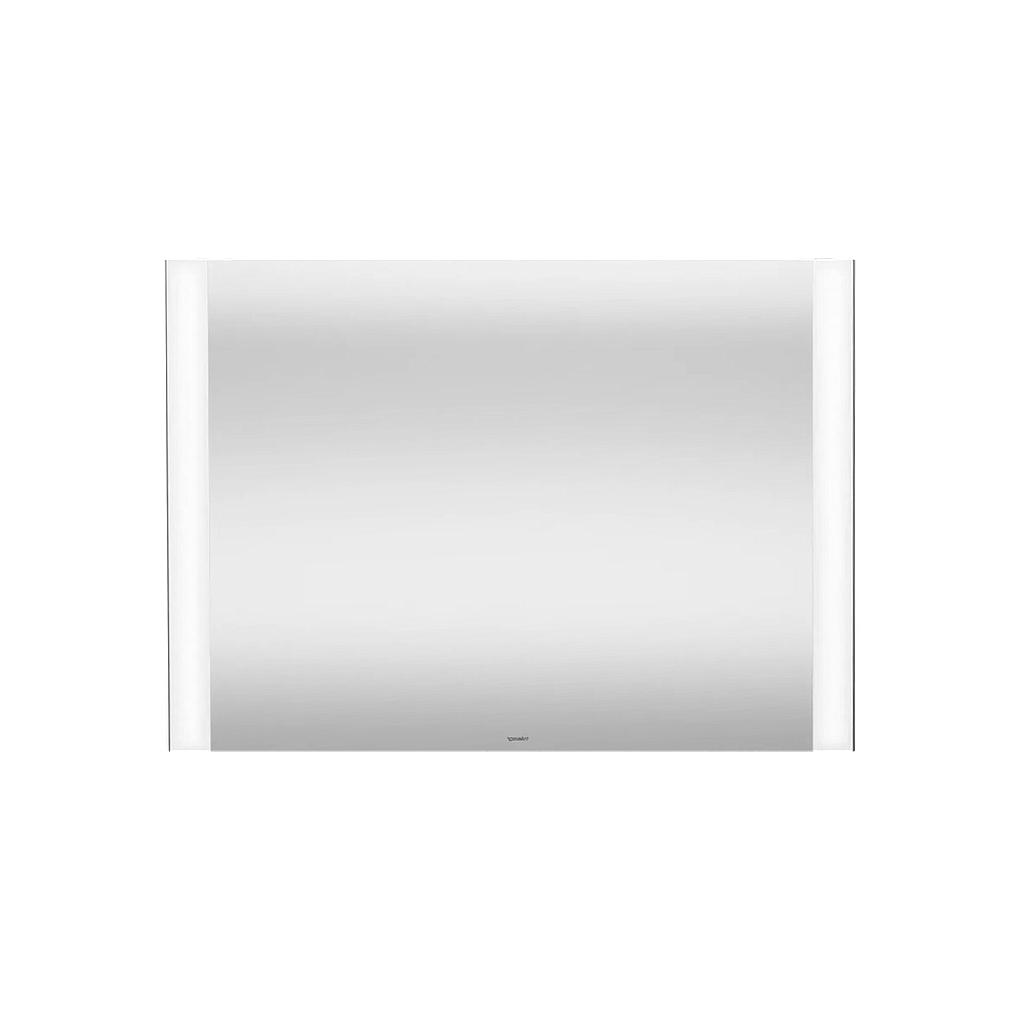 Miroir lumineux GOOD LED 100,0 x 70,0 x 3,4 cm bandeau lumineux latérale interrupteur mural, module LED température couleur 4000 Kelvin, 20 W, IP44++, fixations incluses