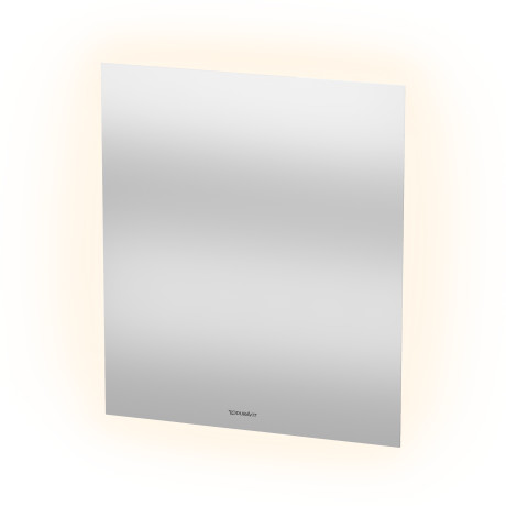 Miroir lumineux GOOD LED 60,0 x 70,0 x 3,3 cm éclairage indirecte interrupteur mural, module LED température couleur 4000 Kelvin, 36 W, IP44++, fixations incluses