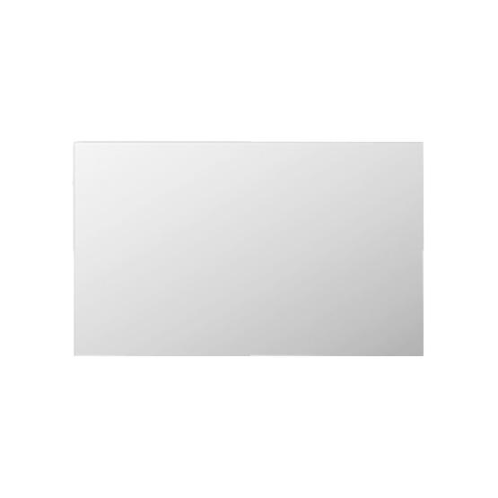 Miroir rectangulaire verre 80 X 50 X 0.5 CM sans fixation 44020097