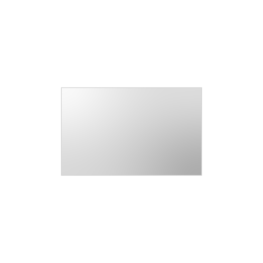 Miroir rectangulaire verre 80 X 50 X 0.5 CM sans fixation 44020097