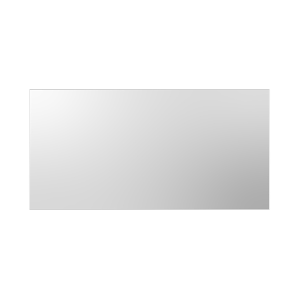 Miroir rectangulaire verre 120 X 60 X 0.5 CM sans fixation 44020097
