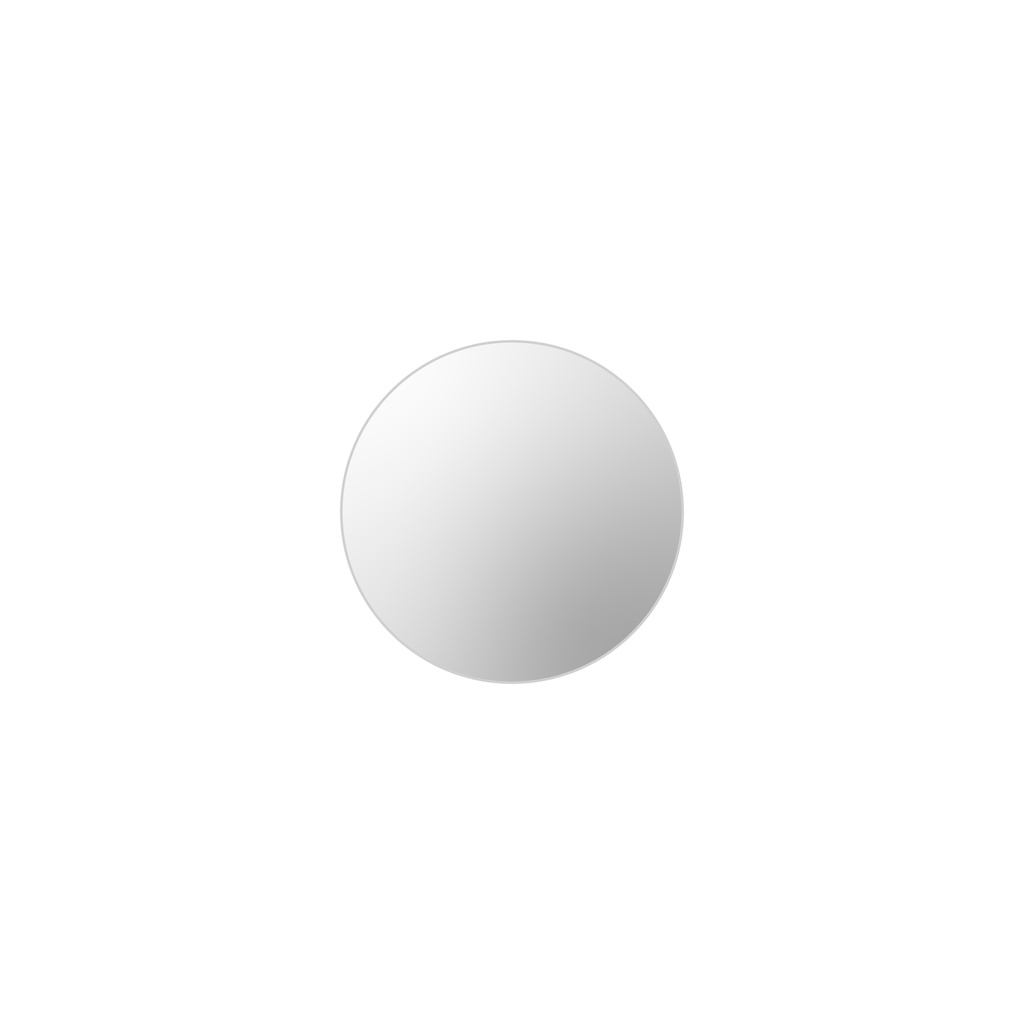 Miroir rond verre Ø 50 CM X 0.5 CM sans fixation 44020097