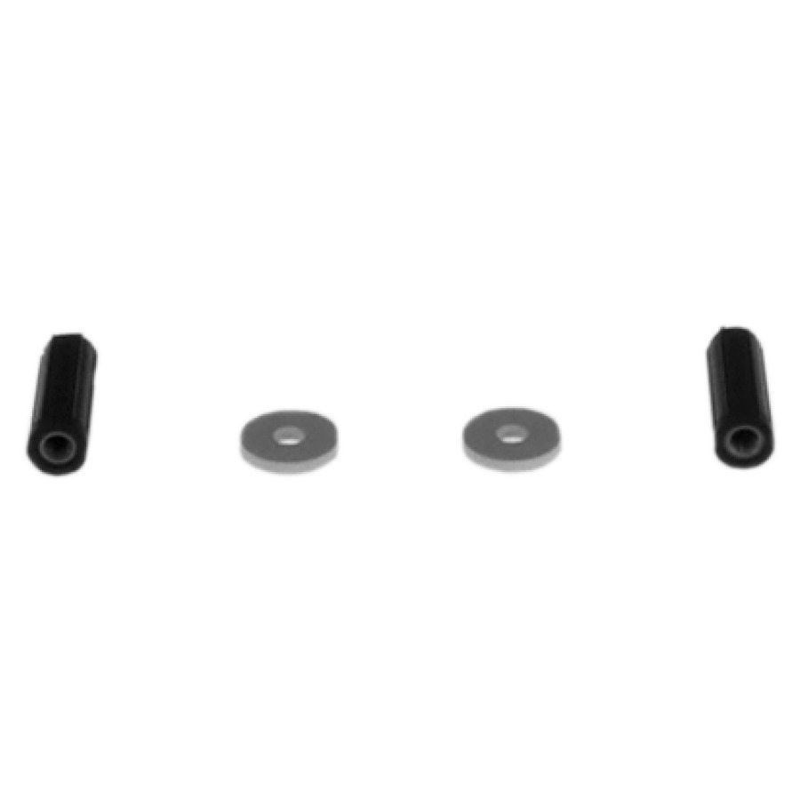 Set d'isolation CLASSIC pour glissière de douche 2 bases en caoutchouc 2 tampons en caoutchouc