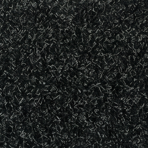 Tapis d'entrée Symphonie ANTHRACITE - surface solide en structure homogène, dos avec couche de gomme très solide - épaisseur 12 mm - résistance au feu Cfl-s1 - sur mesure