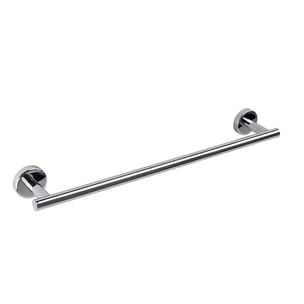 Porte-serviettes STYL entraxe 45 cm, L. 50 cm, acier inoxydable brossé