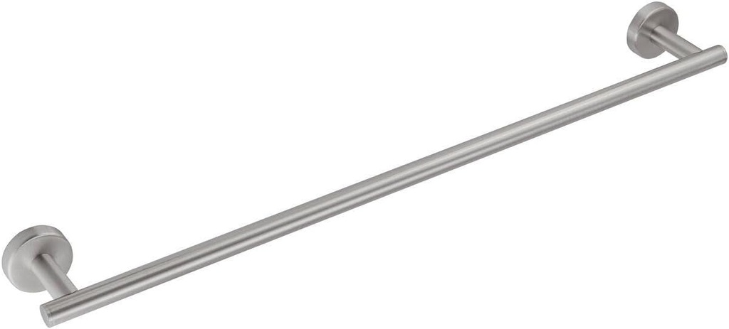 Porte-serviettes STYL entraxe 60 cm, L. 65cm acier inoxydable brossé