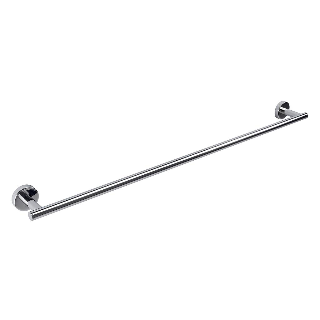 Porte-serviettes STYL entraxe 80 cm, L. 85 cm, acier inoxydable brossé