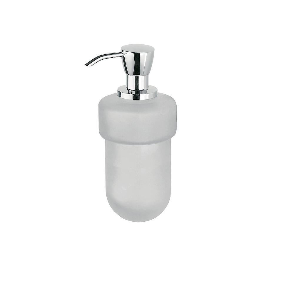 Distributeur de savon en verre satiné STYL avec pompe brossée pour art. A6010N - A6017N