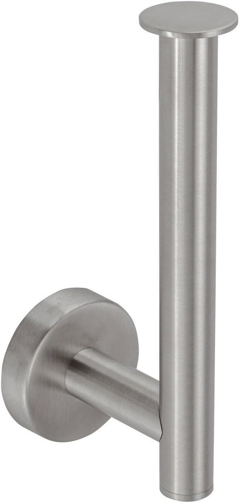Porte-rouleau réserve STYL, acier inoxydable brossé