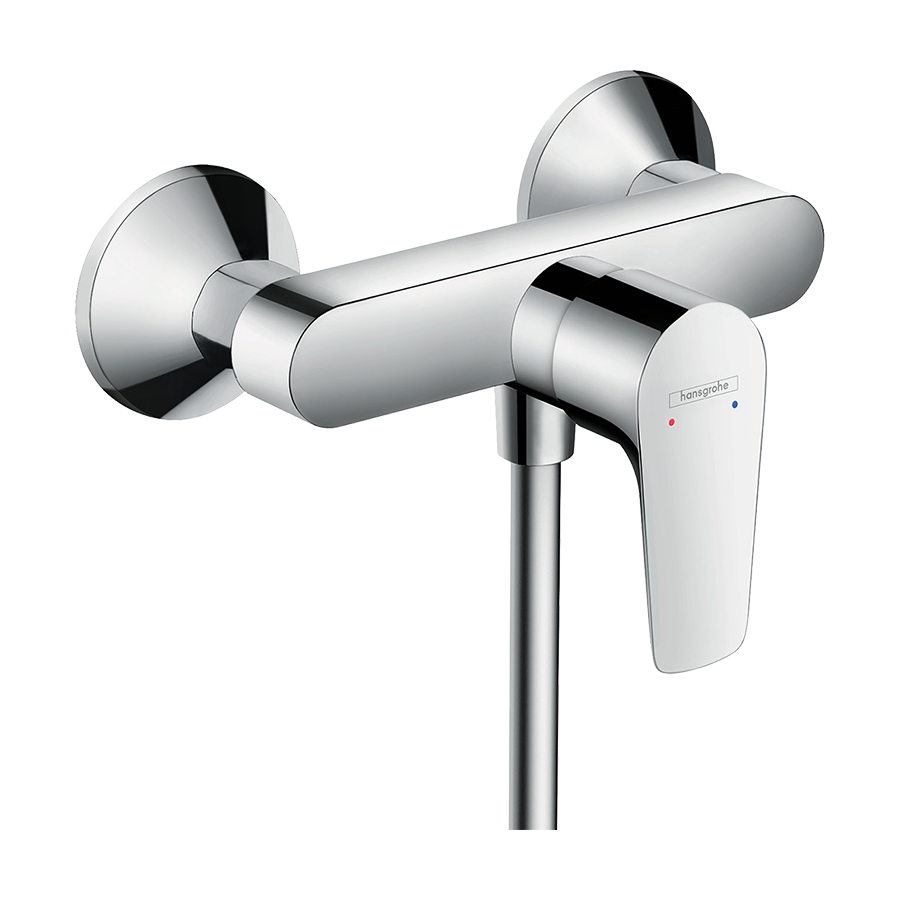 Mélangeur de douche TALIS E E 153 mm, sans raccords, 3/4" débit 22 l/min sans garniture de douche groupe acoustique I, chromé