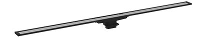 Rigole de douche CLEANLINE20 longueur 30-90 cm largeur 4,3 cm acier inoxydable brossé
