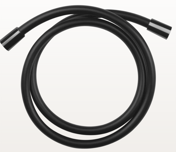 Tuyau flexible de douche EMPORIO 150 cm, 1/2" X 1/2" synthétique, 299 noir XL