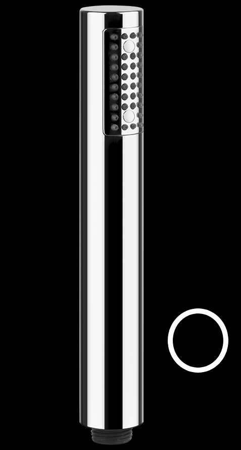 Douche à main EMPORIO ronde Diam. 32 mm, 1 jet, 299 noir XL