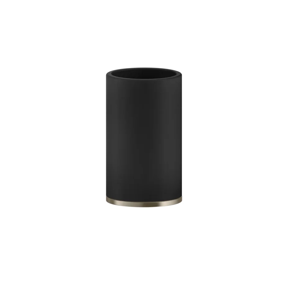 Porte-verre, à poser, INCISO, H 12.7 x Diam 7.5 cm, noir, 149 Finox