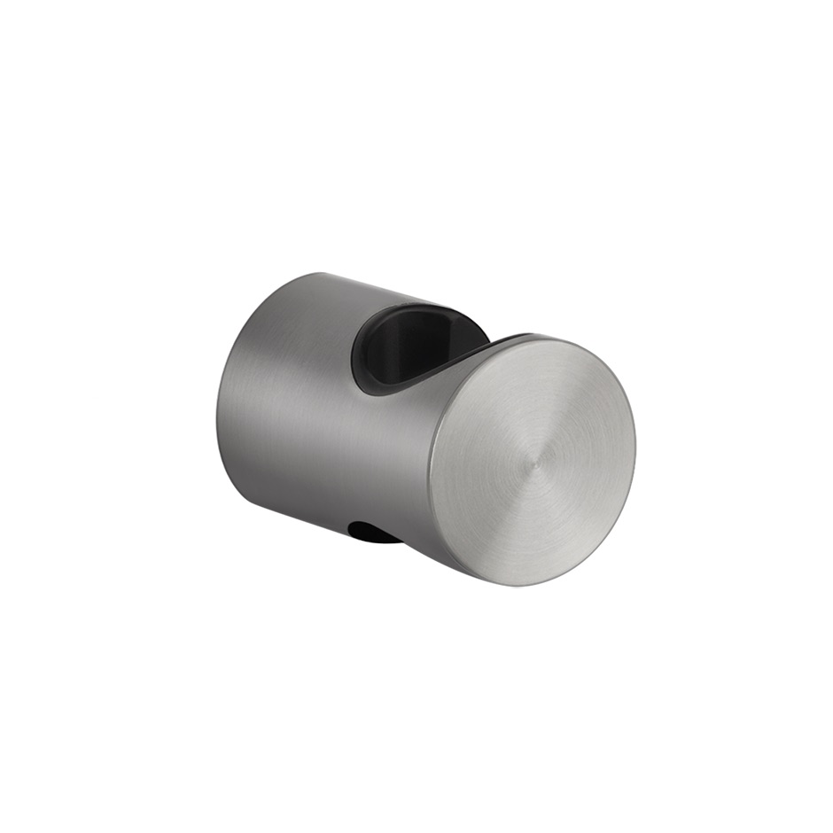 Support mural GESSI 316 fixe pour douchette, 239 acier inoxydable brossé