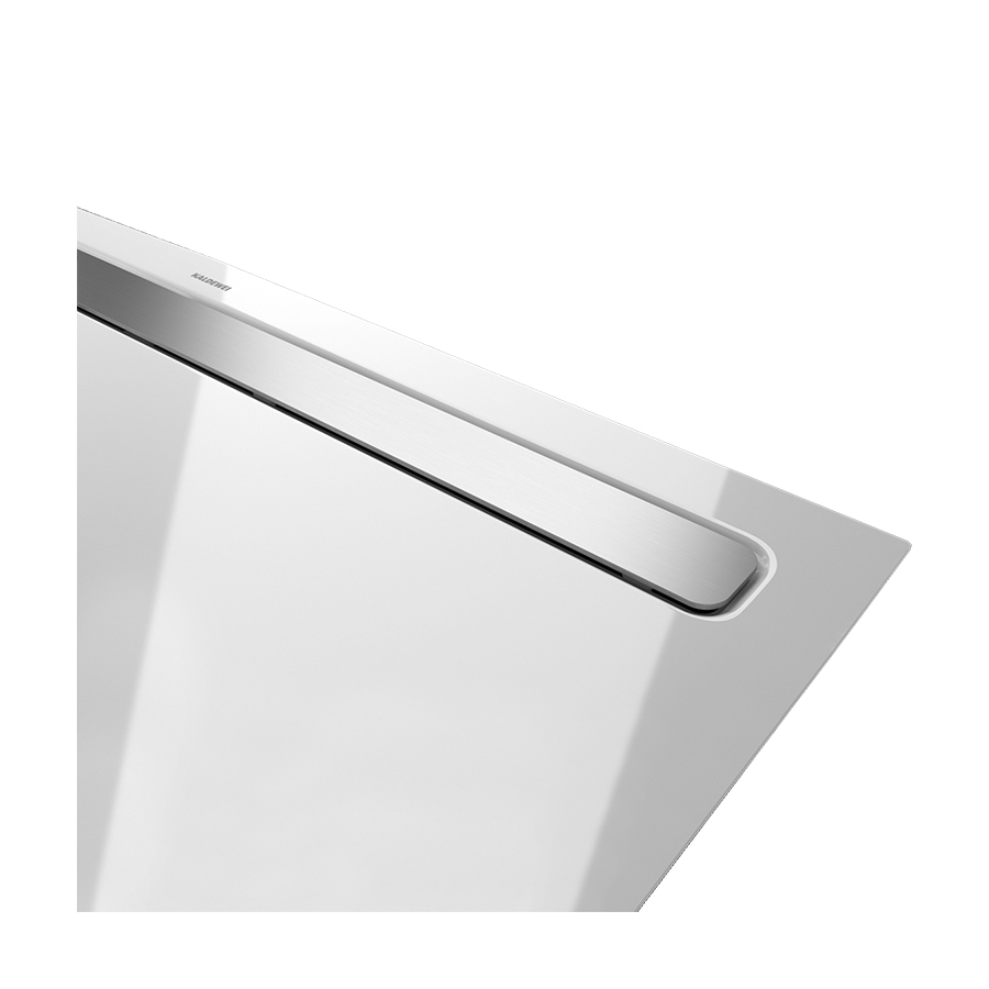 Cache design NEXSYS pour plan de douche avec longueur 80 cm, blanc