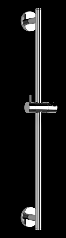 Glissière EMPORIO 60 cm, avec support à rotule, groupe acoustique 1, 149 Finox
