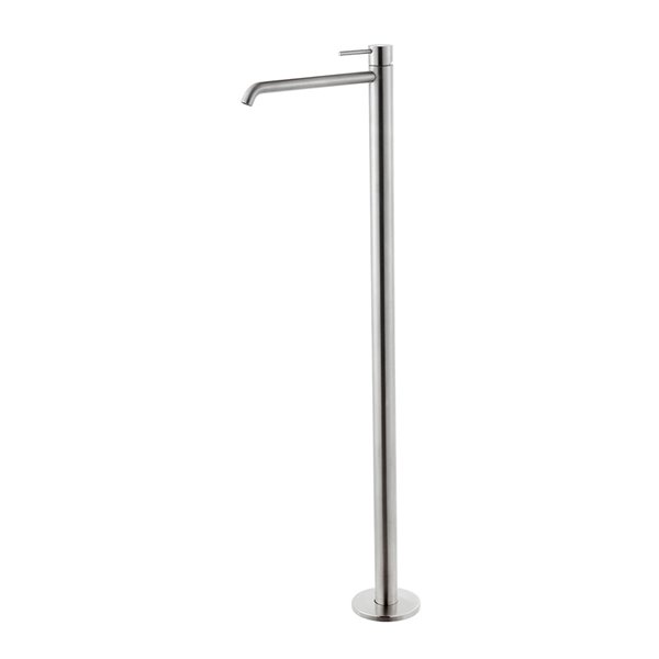 Mélangeur de lavabo haut 1061 mm X-STEEL 316, S 280 mm, pose libre, sans corps à encastrer, acier inox