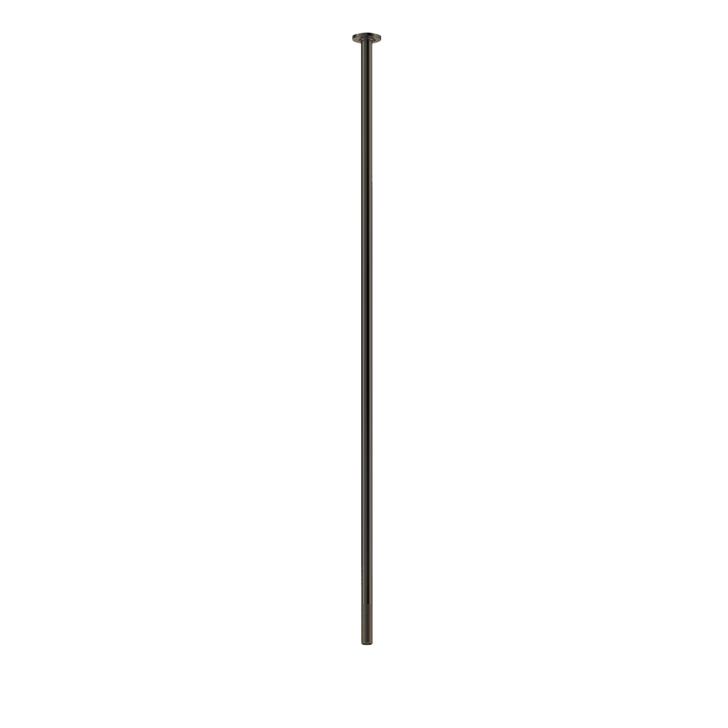 Bec au plafond INCISO, L=2700 mm, rosace diam. 75 mm, à compléter par un mitigeur à commande séparée, chromé