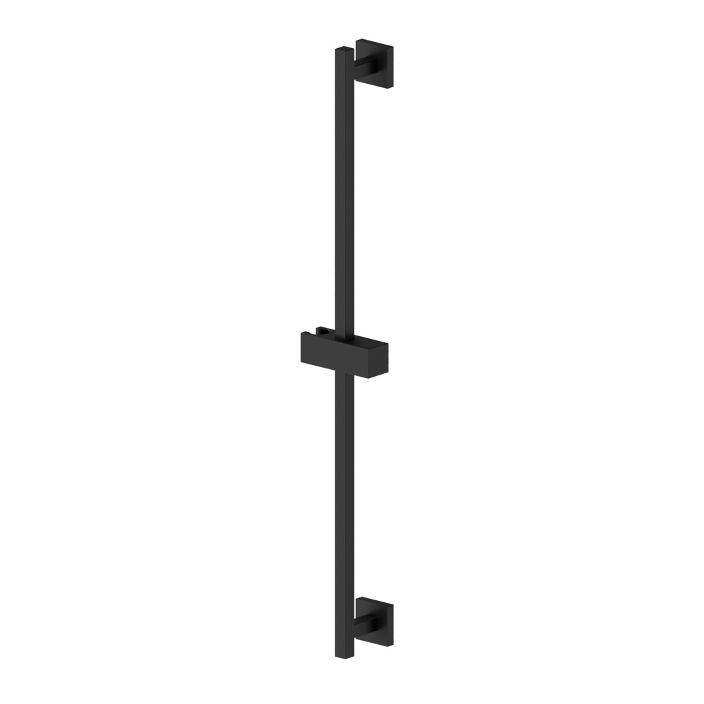 Glissière de douche 70 cm ERGO-Q, noir mat