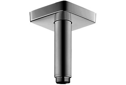 Bras de docuhe HANSGROHE au plafond, 1/2", S 100 mm pour pomme de douche à rotule, chromé