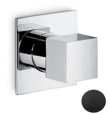 Commande externe, ERGO-Q, pour inverseur / vanne d'arrêt dissimulé,  noir mat