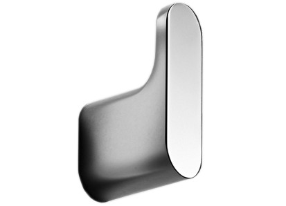 Crochet à habits MILAN patère simple, chromé