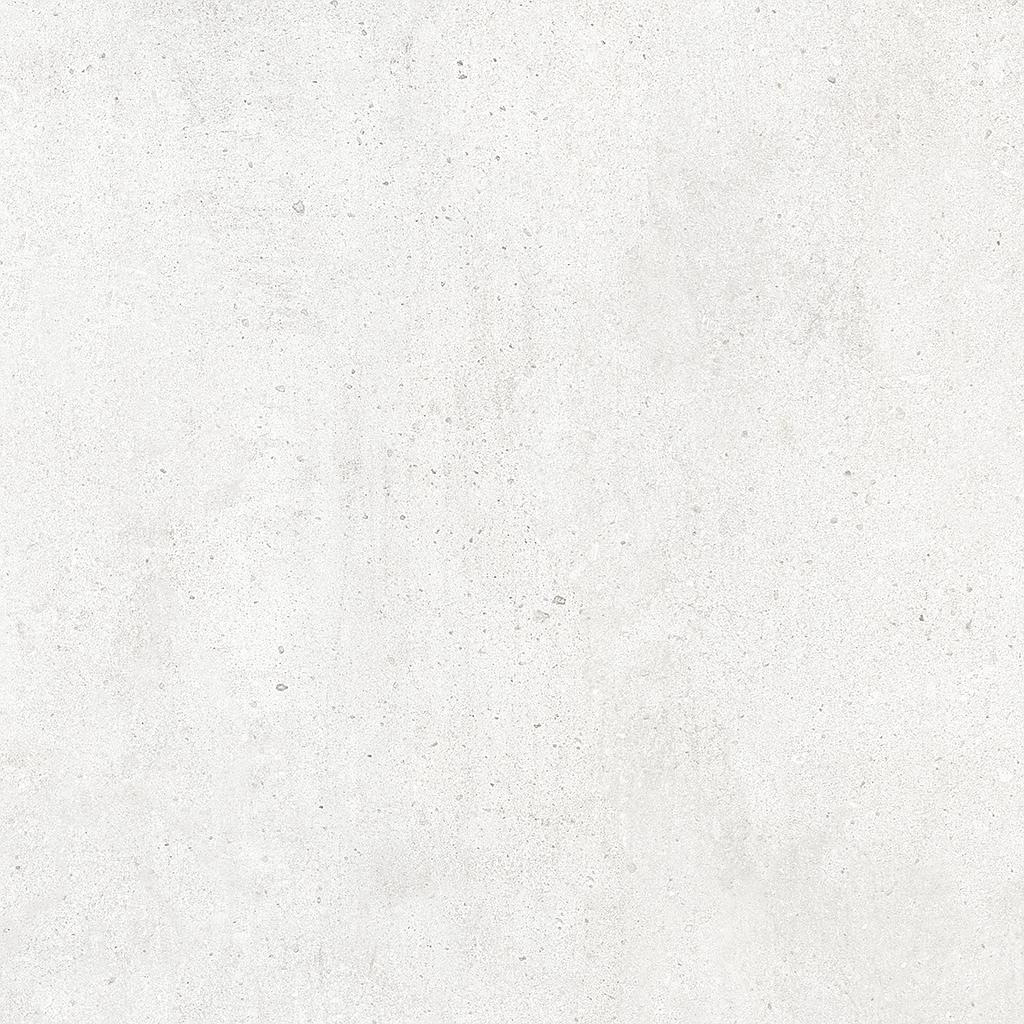 Grés cérame Interlaken blanc 600x600x9mm (598x598) non émaillé, rectifié, R10B - 1.08 m2 - 20.27 kg/m2 - V2 - 51.84 m2/palette