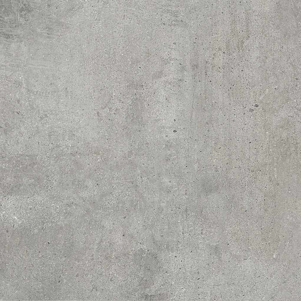 Grés cérame Interlaken gris 600x600x9mm (598x598) non émaillé, rectifié, R10B - 1.08 m2 - 20.27 kg/m2 - V2 - 51.84 m2/palette